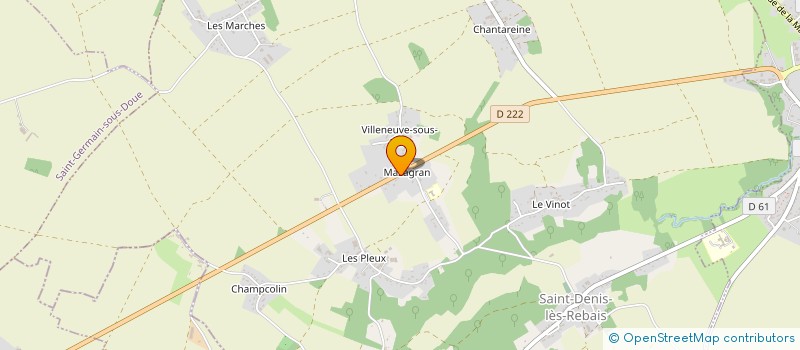 localisation de l'entreprise CD'ELEC77 à MONTEVRAIN