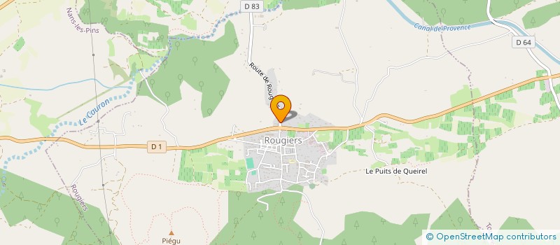 localisation de l'entreprise CD-EXPORT  ROUGIERS