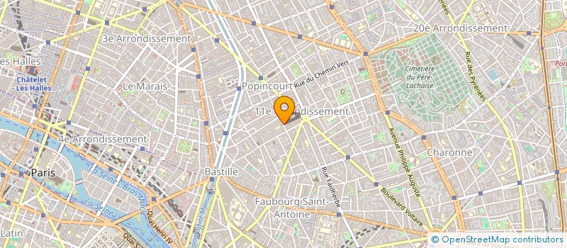 localisation de l'entreprise CD FASHION PARIS  PARIS