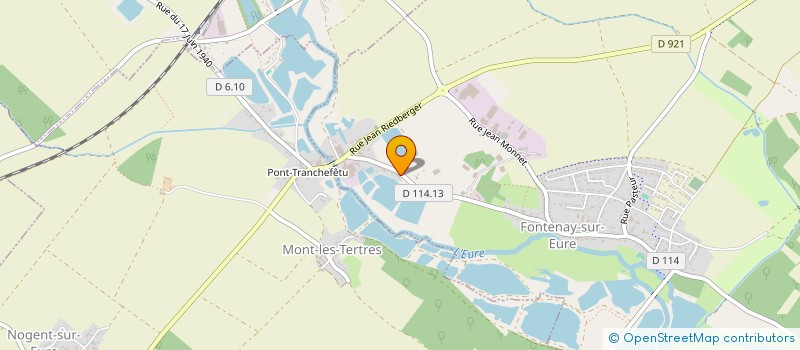 localisation de l'entreprise CD FINANCEMENT à FONTENAY-SUR-EURE