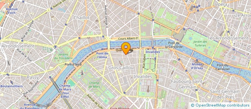 localisation de l'entreprise CD FINANCES  PARIS