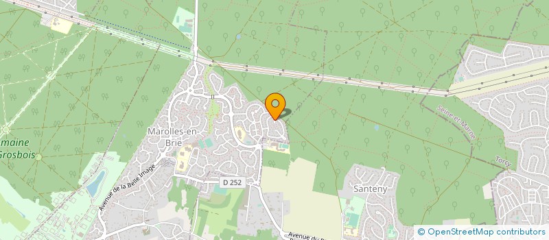 localisation de l'entreprise CD HOLDING AUDIO  MAROLLES-EN-BRIE