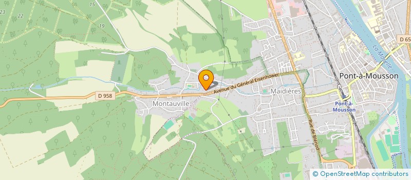 localisation de l'entreprise CD INFORMATIQUE  MONTAUVILLE