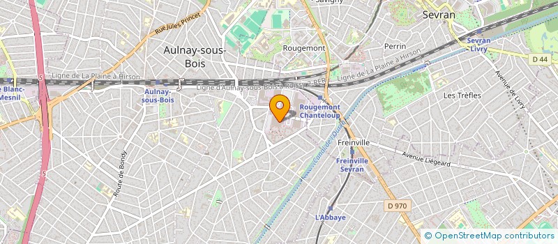 localisation de l'entreprise CD-INVESTISSEMENTS à AULNAY-SOUS-BOIS