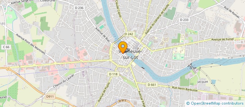 localisation de l'entreprise CD&JLD  VILLENEUVE-SUR-LOT