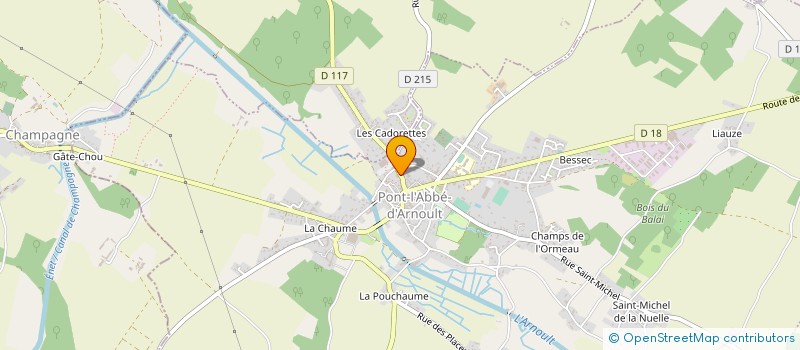 localisation de l'entreprise CD KOM à PONT-L'ABBE-D'ARNOULT