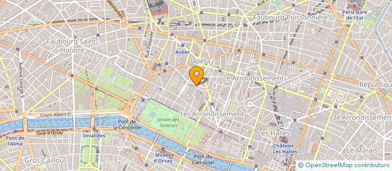 localisation de l'entreprise CD LE PASSAGE  PARIS