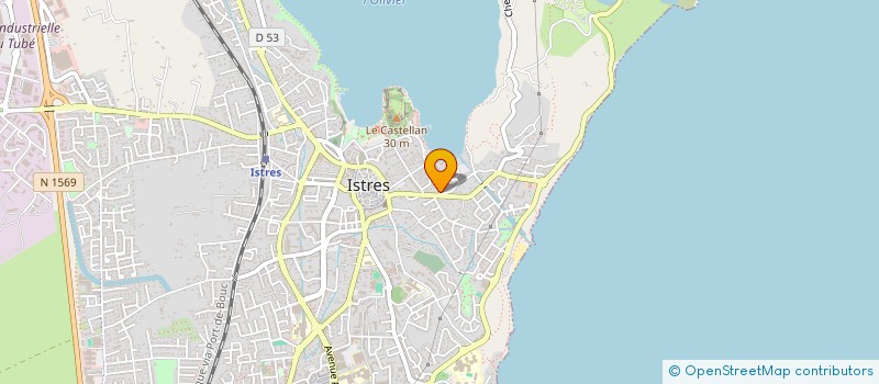 localisation de l'entreprise CD LINE à ISTRES