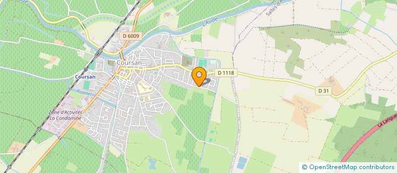 localisation de l'entreprise CD LOG 11  NARBONNE