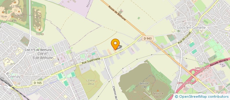 localisation de l'entreprise CD-MIND  LOOS-EN-GOHELLE