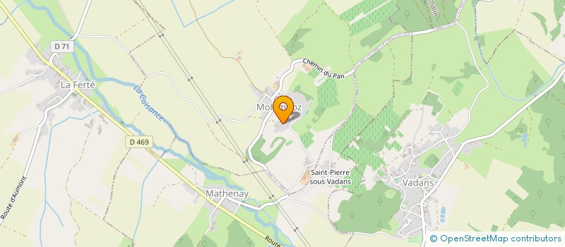 localisation de l'entreprise CD MIX ANIMATION  MOLAMBOZ