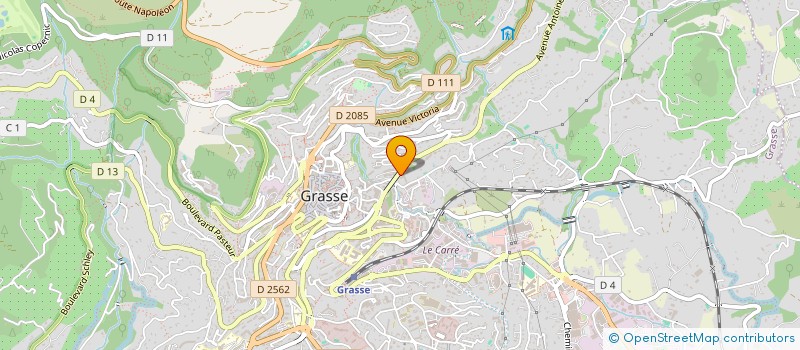 localisation de l'entreprise CD PATRIMOINE CONSEIL  GRASSE