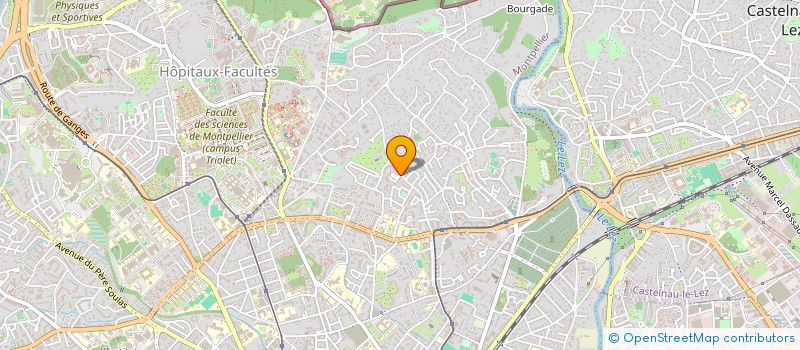 localisation de l'entreprise CD PIZZA  GRABELS