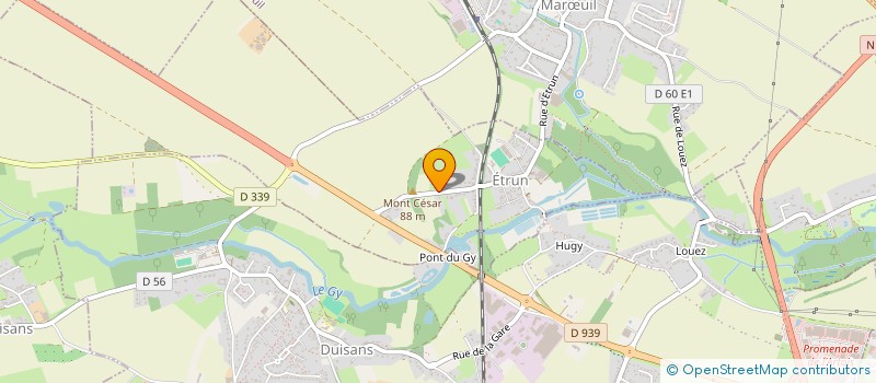 localisation de l'entreprise CD PLAQUISTE ENDUISEUR  ETRUN