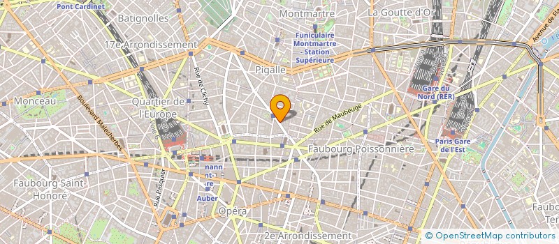 localisation de l'entreprise CD PRESSE à PARIS