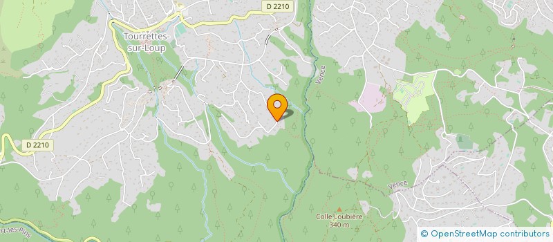 localisation de l'entreprise CD PRO AUTOMATISMES à TOURRETTES-SUR-LOUP