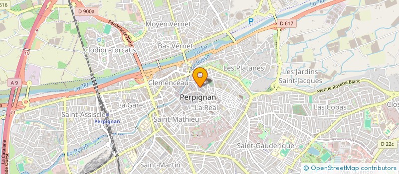 localisation de l'entreprise CD PROJECT FRANCE à PERPIGNAN