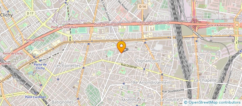 localisation de l'entreprise CD SECURITE à PARIS