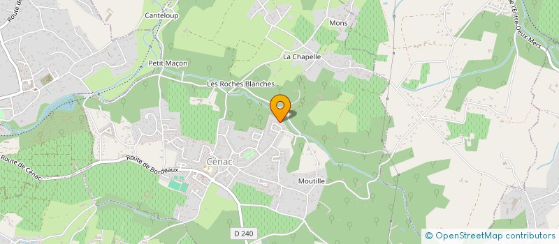 localisation de l'entreprise CD SERVICES à CARIGNAN-DE-BORDEAUX