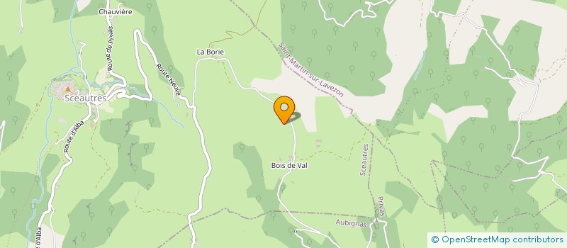 localisation de l'entreprise CD SOLAIRE  SCEAUTRES