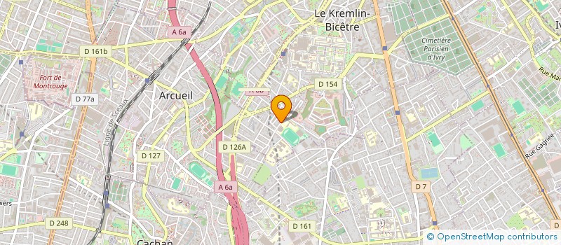 localisation de l'entreprise CD SYNERGIE  LE KREMLIN-BICETRE