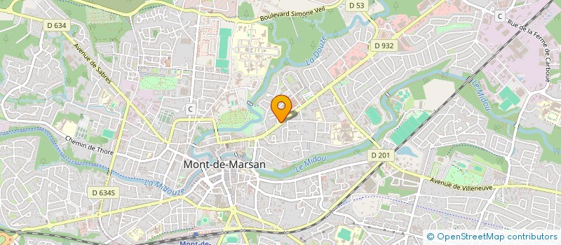 localisation de l'entreprise CD TANK  MONT-DE-MARSAN