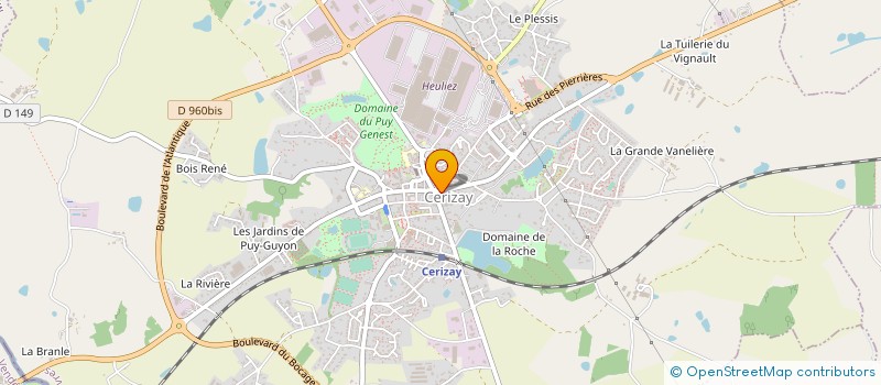 localisation de l'entreprise CD-TECH à LES SABLES-D'OLONNE