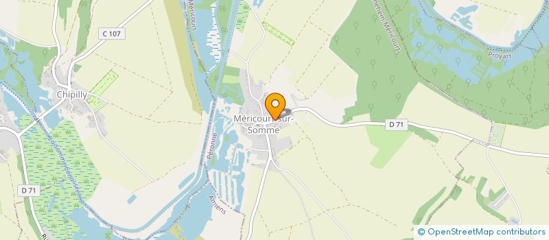 localisation de l'entreprise CD THERMIC  ETINEHEM-MERICOURT