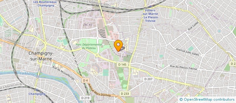 localisation de l'entreprise CD TO PLATE  CHAMPIGNY-SUR-MARNE