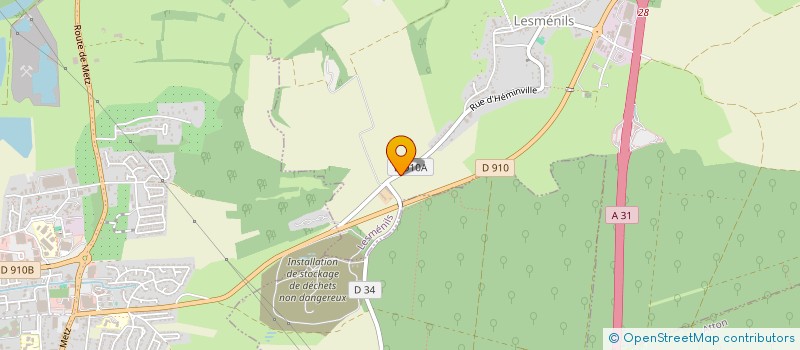 localisation de l'entreprise CD TOITURE SARL  LESMENILS