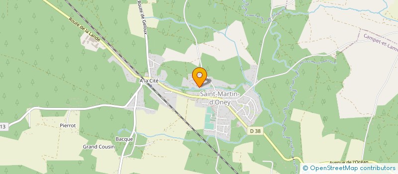 localisation de l'entreprise CD TRUCKS AGEN GARONNE  SAINTE-COLOMBE-EN-BRUILHOIS