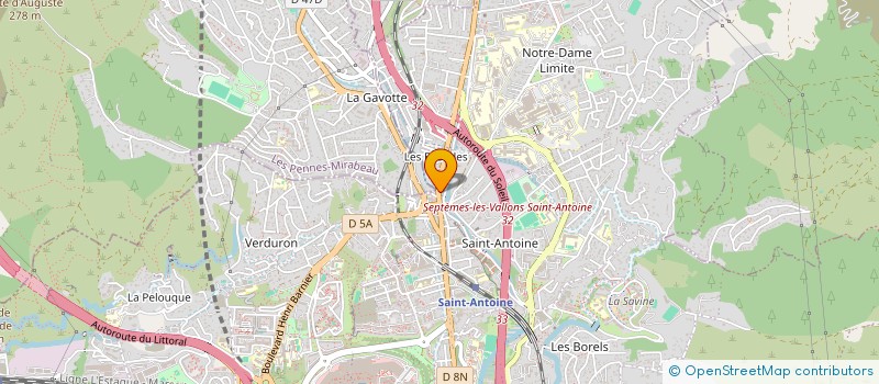 localisation de l'entreprise CD VIDEO SYSTEMES à MARSEILLE