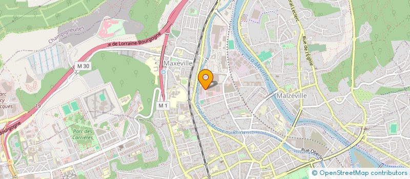 localisation de l'entreprise CD WOK 86  MAXEVILLE