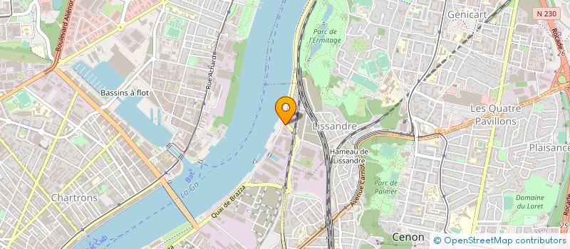 localisation de l'entreprise CD2 CONCEPT  BORDEAUX