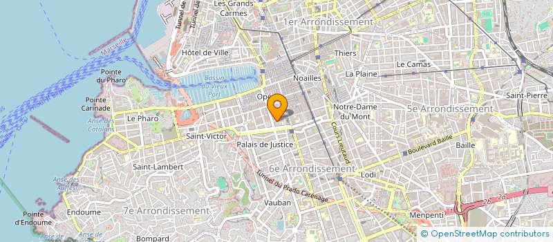 localisation de l'entreprise CD2F à MARSEILLE