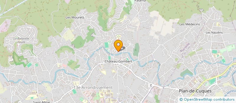 localisation de l'entreprise CD2H à MARSEILLE