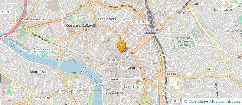 localisation de l'entreprise CD2I  TOULOUSE