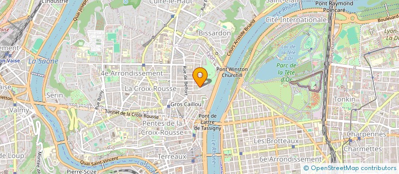 localisation de l'entreprise CD2I  POLEYMIEUX-AU-MONT-D'OR