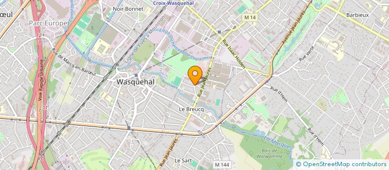 localisation de l'entreprise CD2L à VILLENEUVE-D'ASCQ