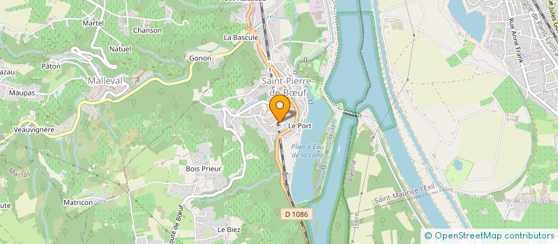 localisation de l'entreprise CD2M  MACLAS