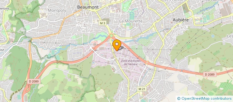 localisation de l'entreprise CD2R à BEAUMONT