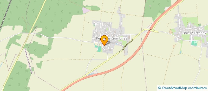 localisation de l'entreprise CD3M TAXIS  PEROY-LES-GOMBRIES