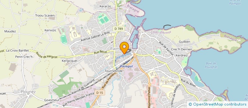 localisation de l'entreprise CD5  PAIMPOL