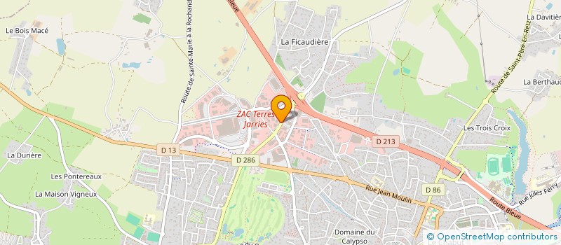 localisation de l'entreprise CD5 INVEST  PORNIC