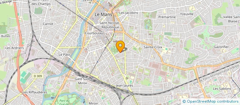 localisation de l'entreprise CD68  LE MANS