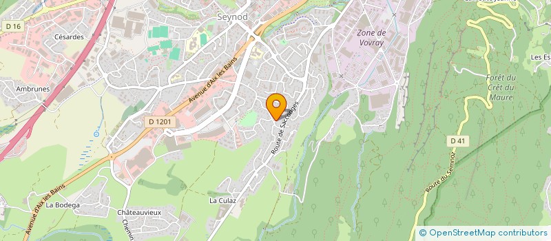 localisation de l'entreprise CD74 à ANNECY