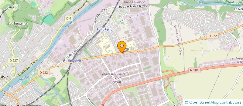 localisation de l'entreprise CDA à SAINT-OUEN-L'AUMONE