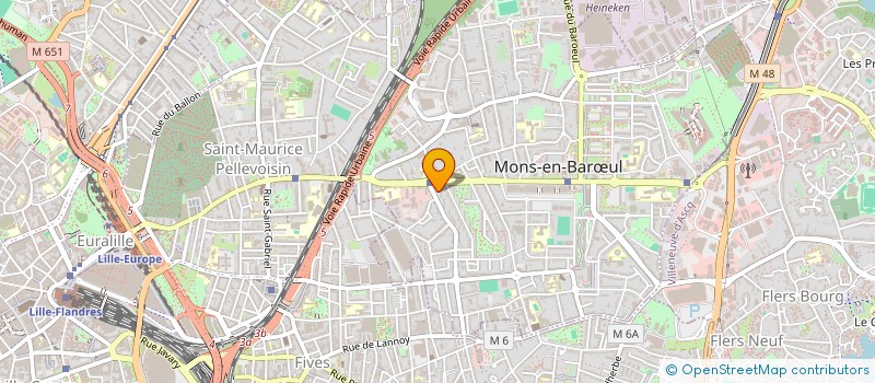 localisation de l'entreprise CDA INVESTISSEMENTS  MONS-EN-BARUL