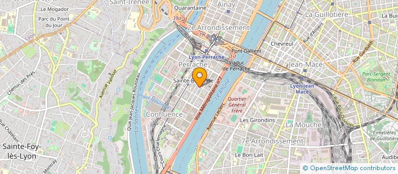 localisation de l'entreprise CDA REVETEMENT à LYON