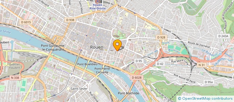 localisation de l'entreprise CDA ROUEN  ROUEN